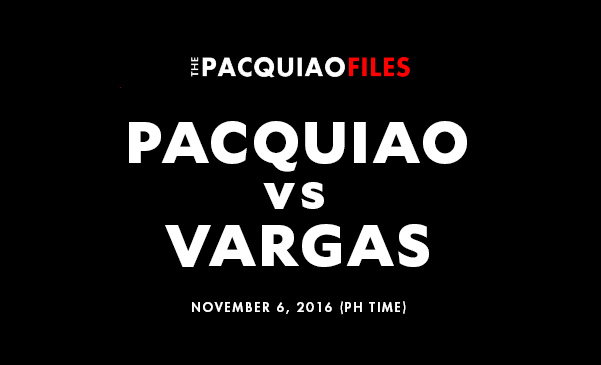 The Pacquiao Files Pacquiao Vs Vargas Inquirer Net