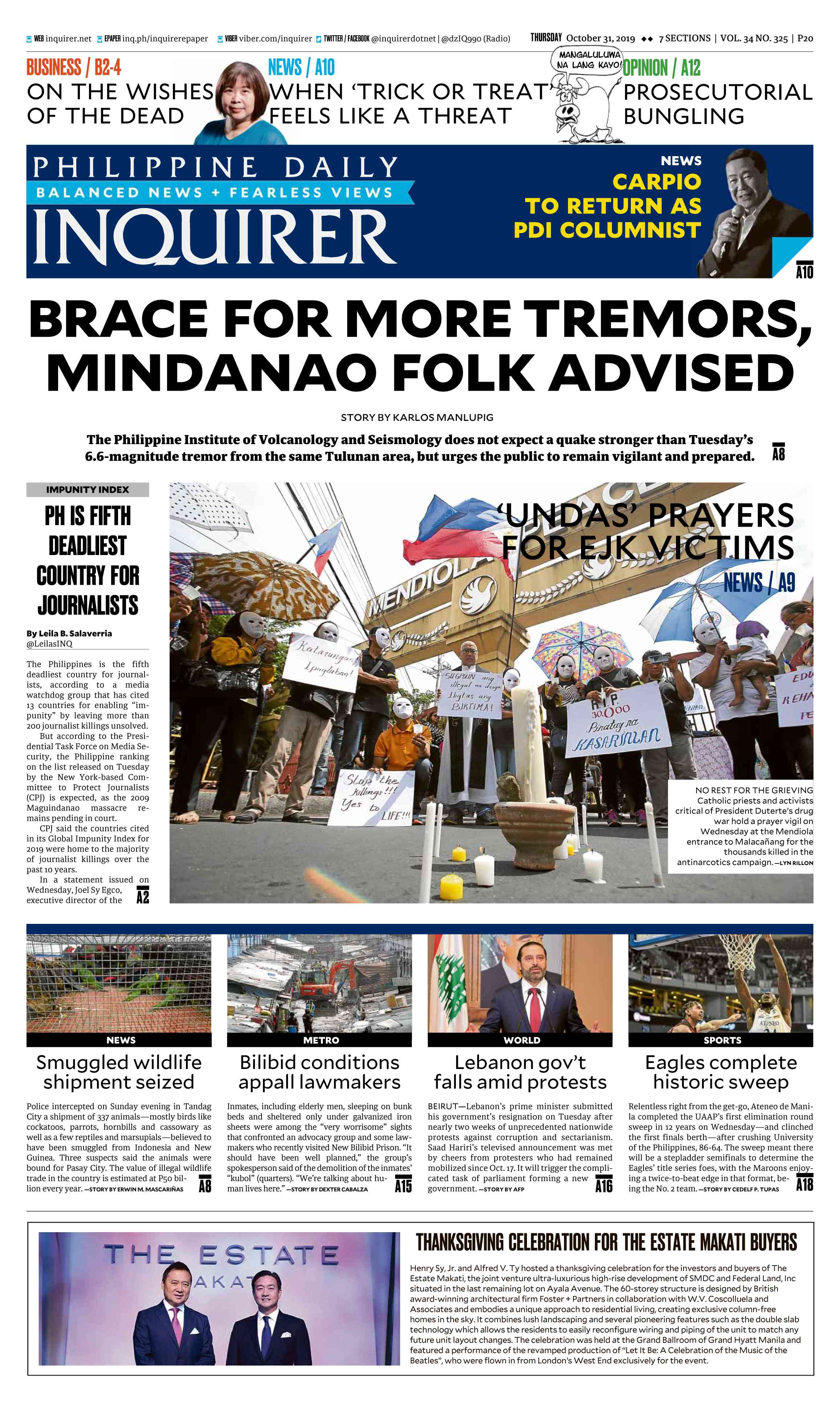 Page One Single - Inquirer.net