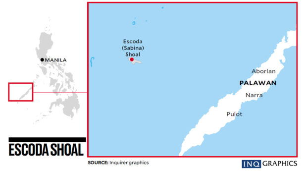 West Philippine Sea: China ‘monA Chinese survey ship conducted unauthorized “zigzag” patrols in the waters of Escoda (Sabina) Shoal, where suspected reclamation activities were previously observed, according to the Philippine Navy.ster ship’ inches closer to PCG vessel