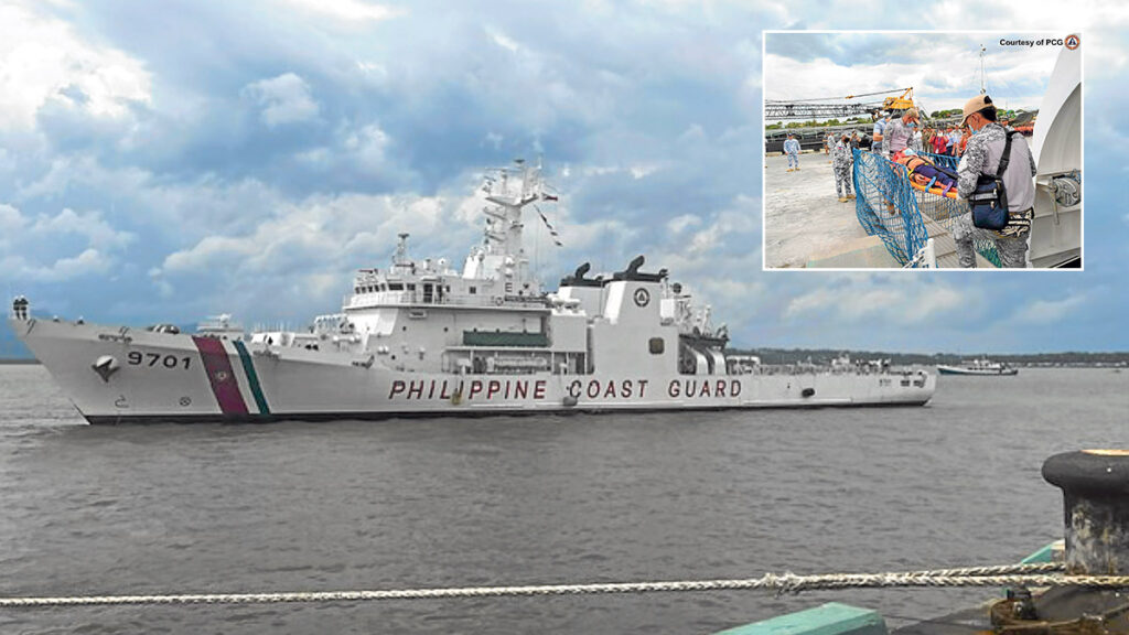 BRP Teresa Magbanua docked at Puerto Princesa City, Palawan