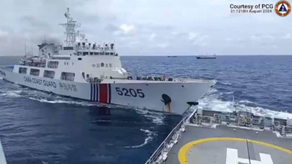 China rams another PH coast guard ship