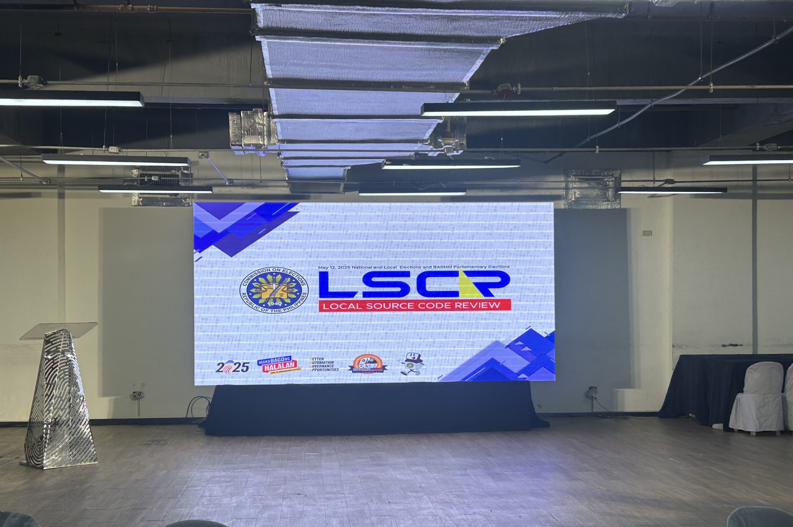 The Commission on Elections launches the local source code review on Friday, October 11, 2024 as part of the preparations for the 2025 elections. 