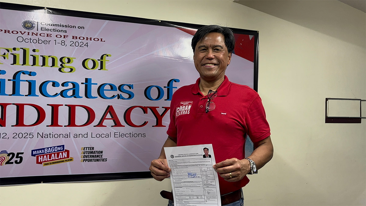 Environmental lawyer files COC for Bohol 1st district congre…