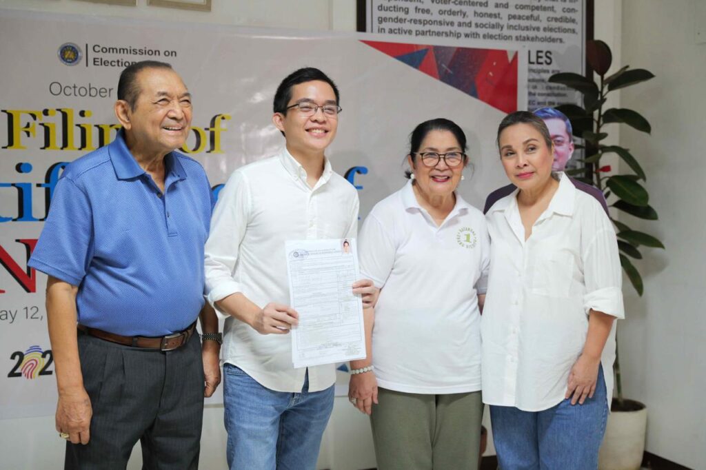 Inspired by his success and achievements, Leandro Legarda Leviste filed his certificate of candidacy (COC) on Tuesday, aiming to share his accomplishments with the Batangueños as 1st District representative. 