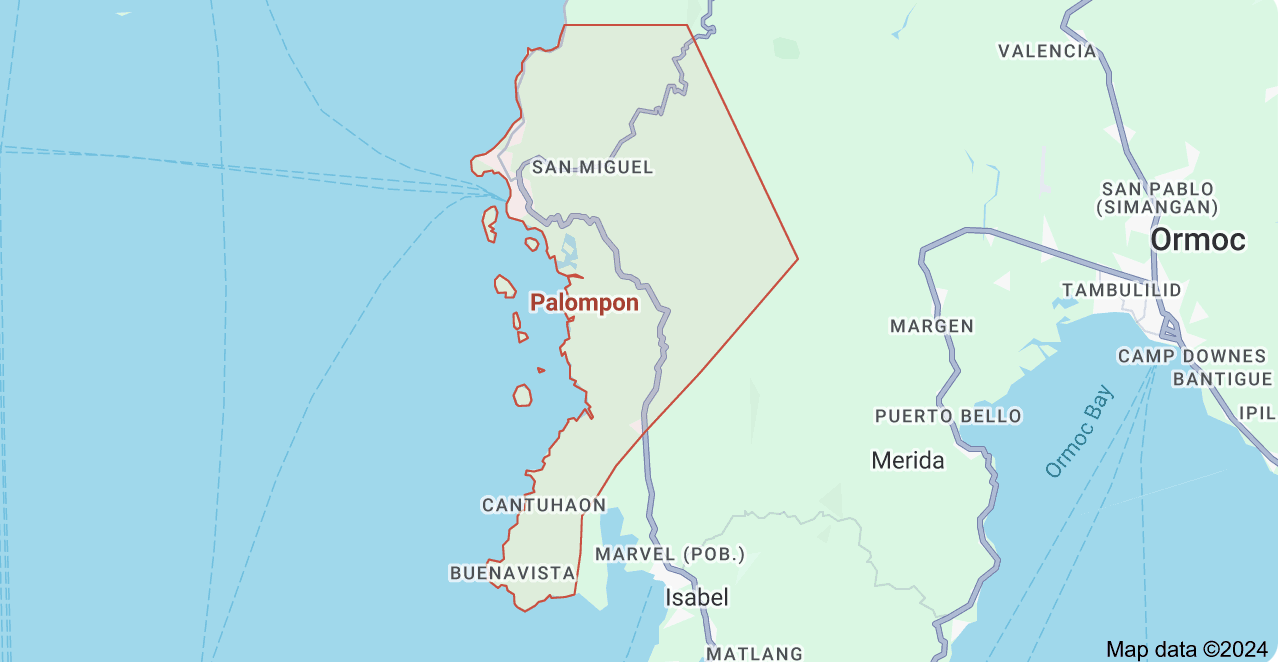 Palompon town in Leyte