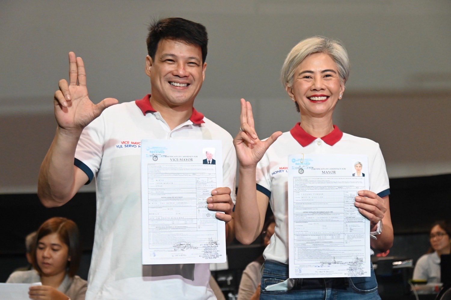 Lacuna, Servo seek reelection as Manila mayor, vice mayor