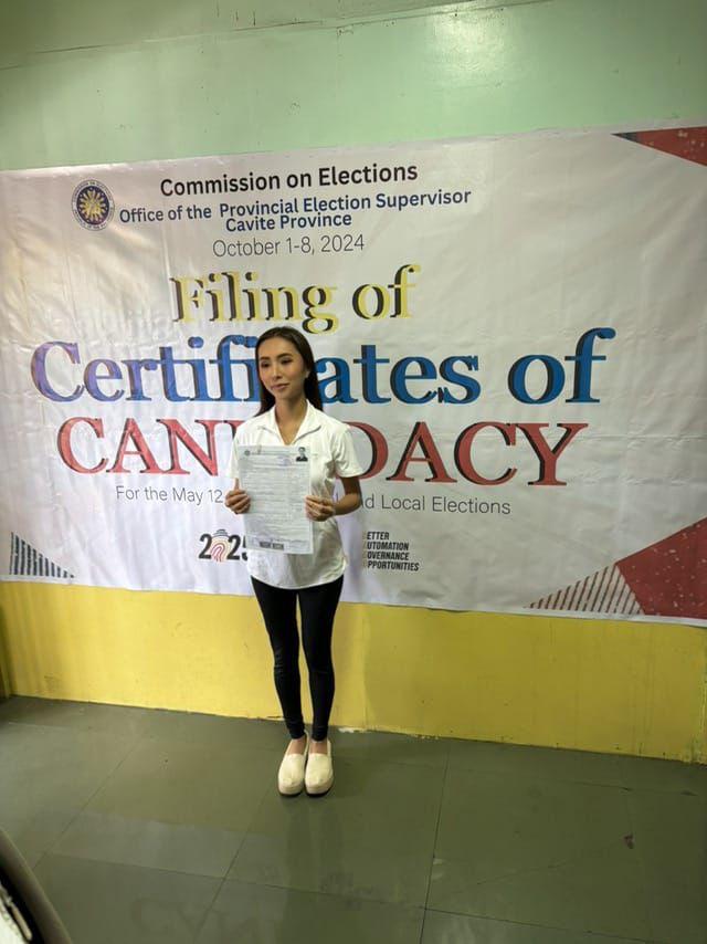 Cavite 8th District Rep. Aniela Tolnetino for reelection