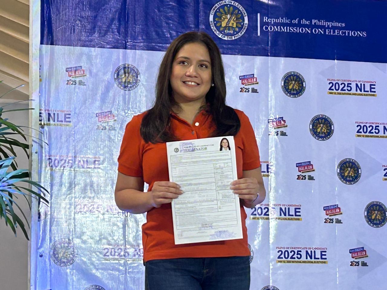 Camille Villar files COC for senator