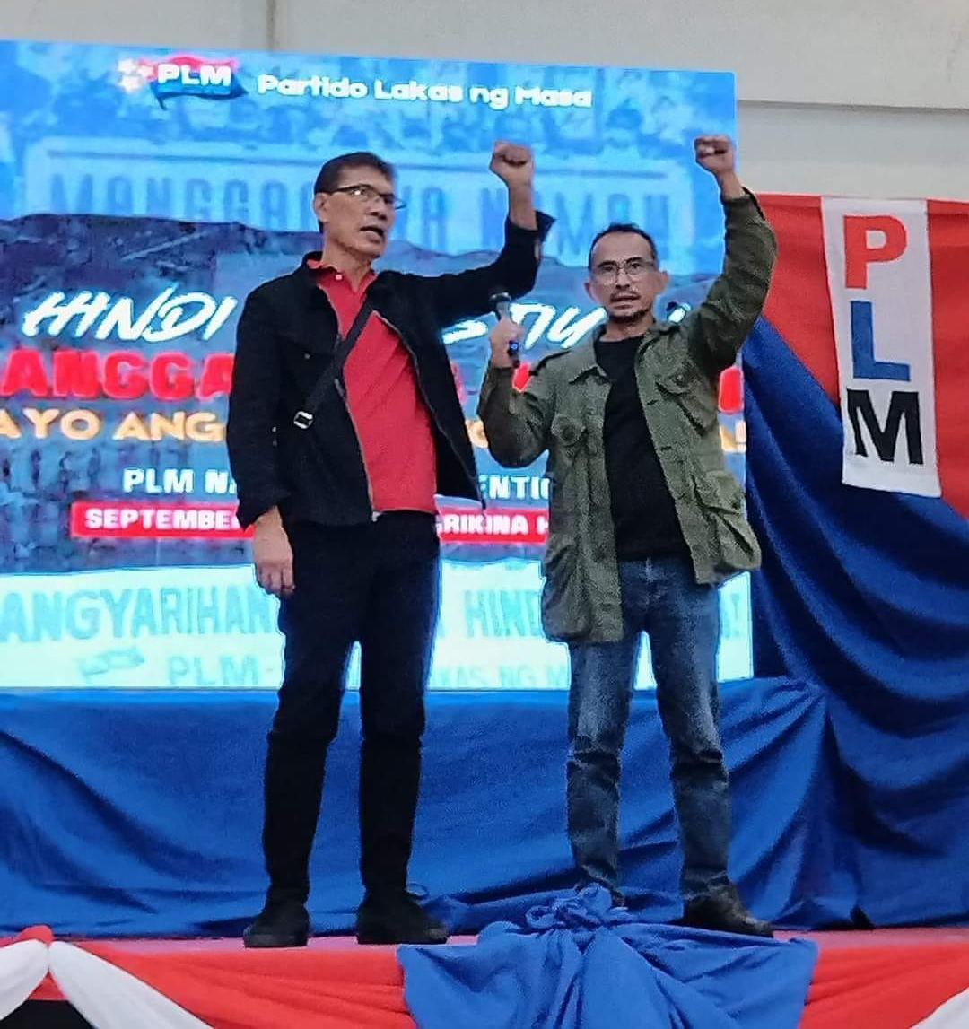 Labor leaders Leody de Guzman and Luke Espiritu formalized their senatorial bids as they filed their certificate of candidacy (COC) on Friday. 