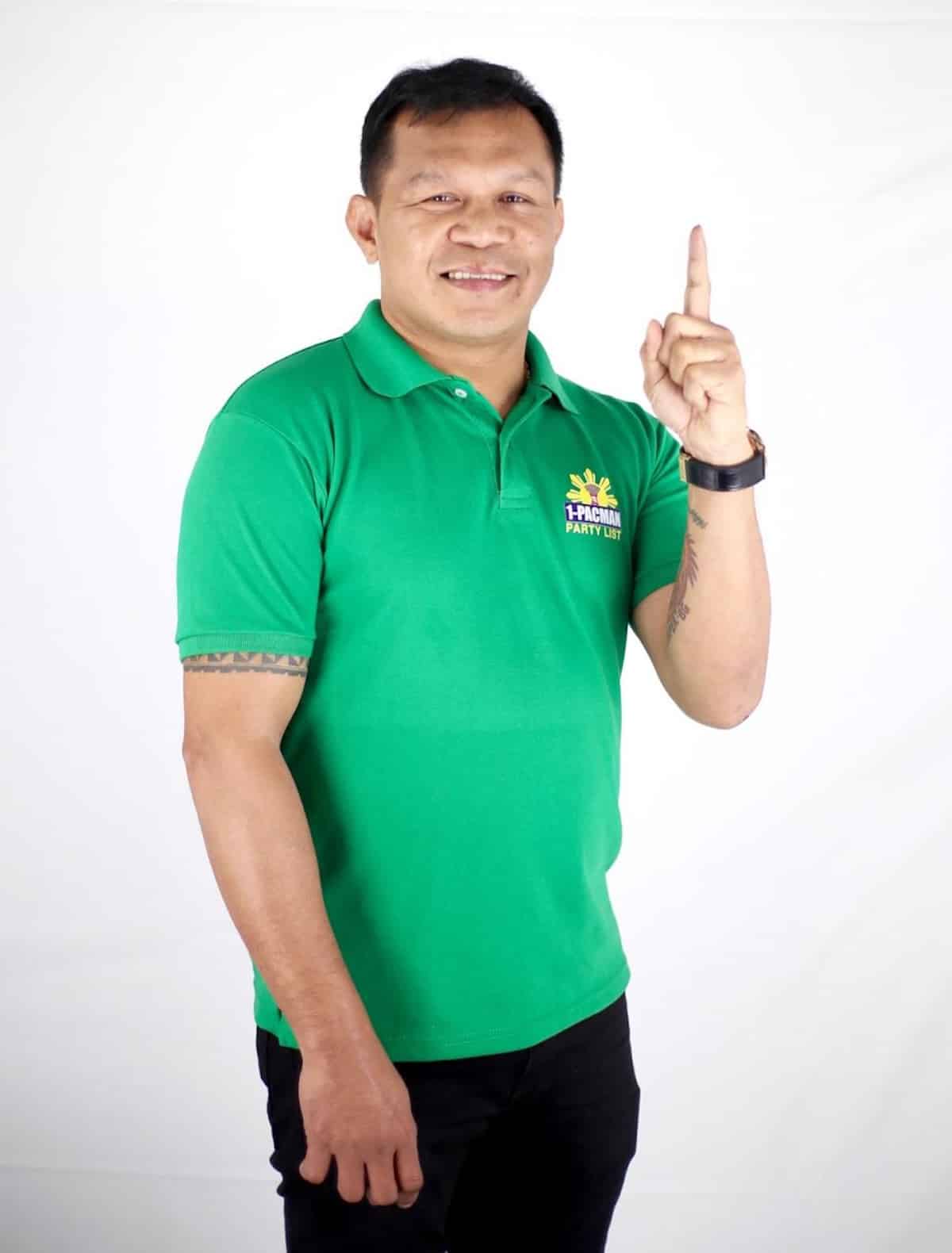 PHOTO: Bobby Pacquiao FOR STORY: 1-Pacman's 2nd nominee Bobby Pacquiao inuuna ang serbisyo publiko