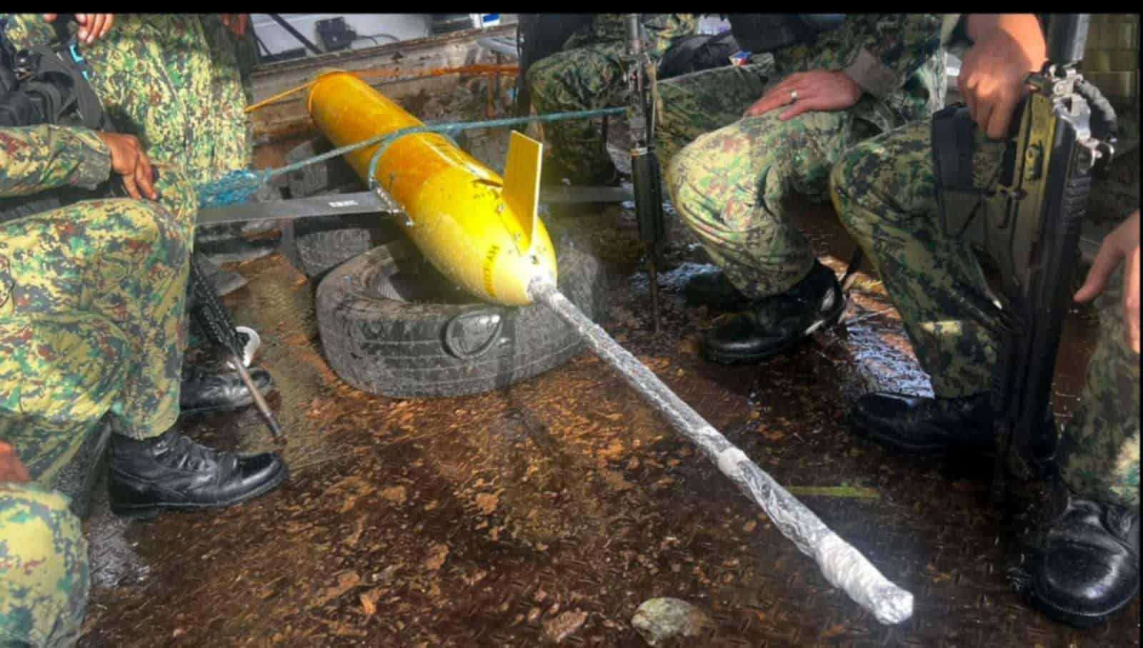 West PH Sea: Philippines recovers suspected Chinese submarine drone