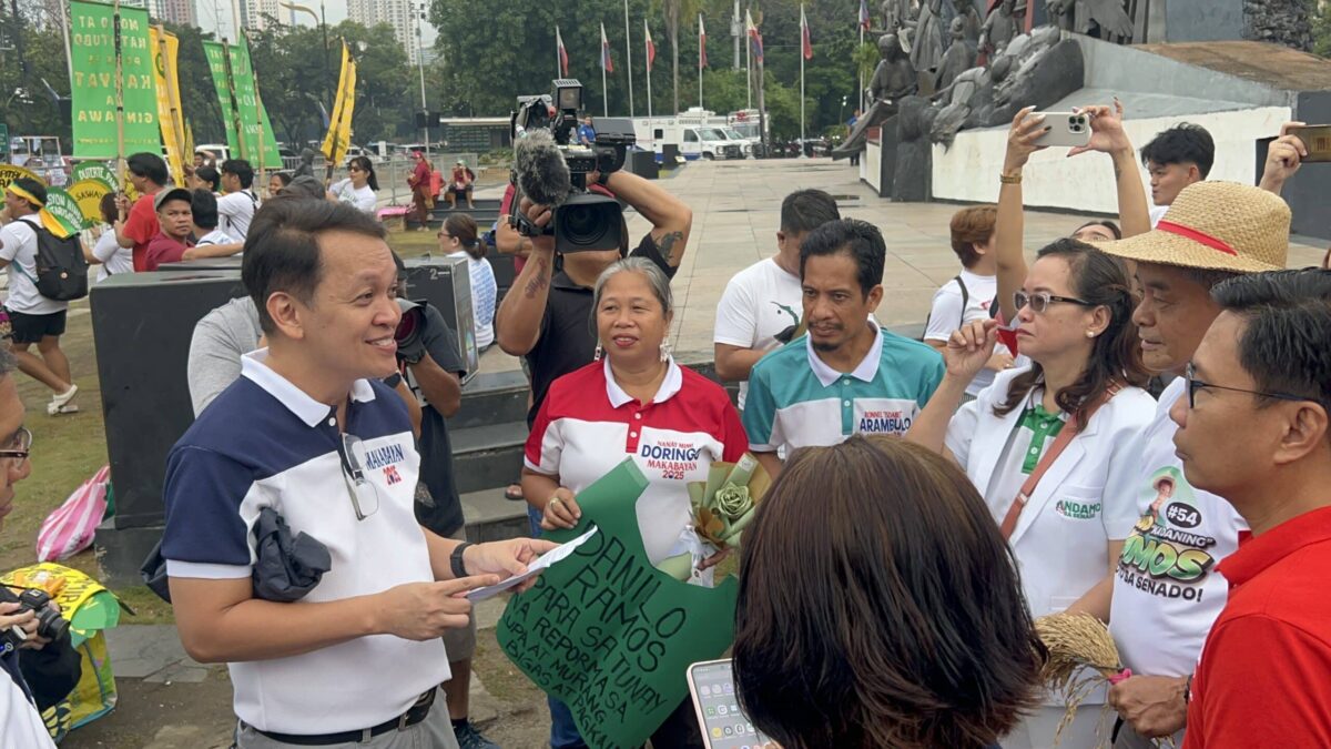 LOOK: Makabayan group begins its election campaign