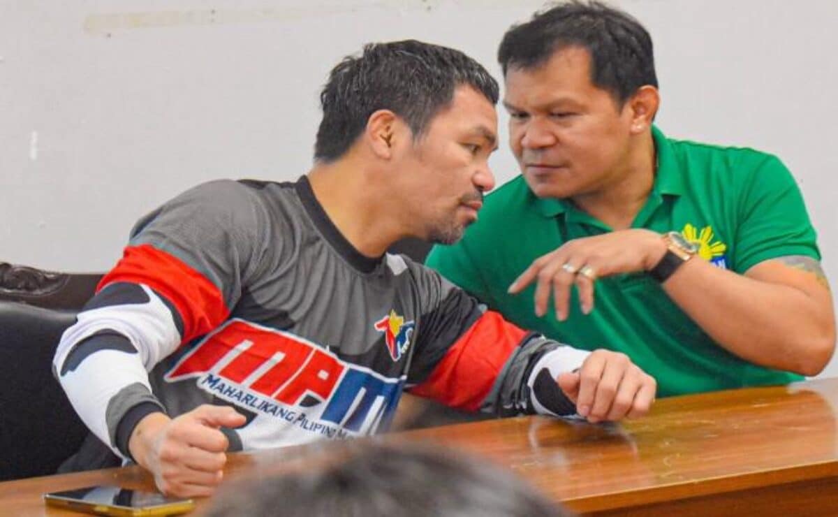 Bobby Pacquiao with brother Manny