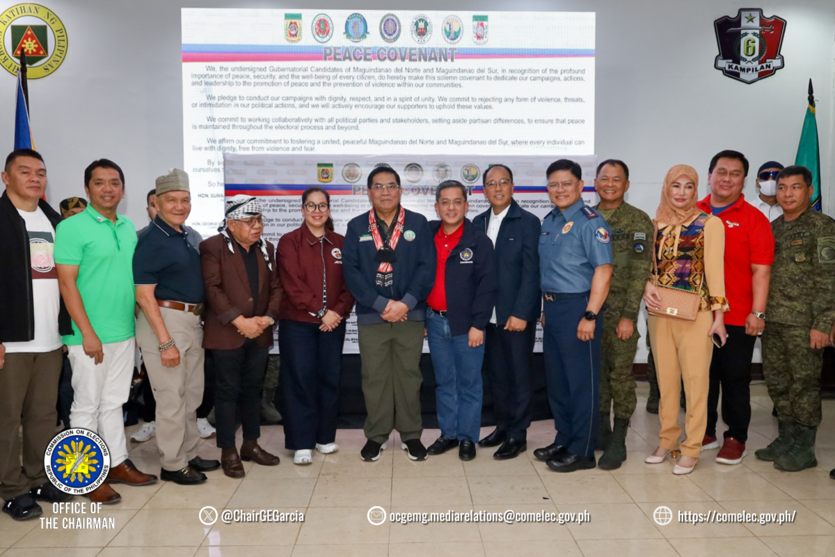 Belief achieved in peace covenant signing in Maguindanao – Comelec chief